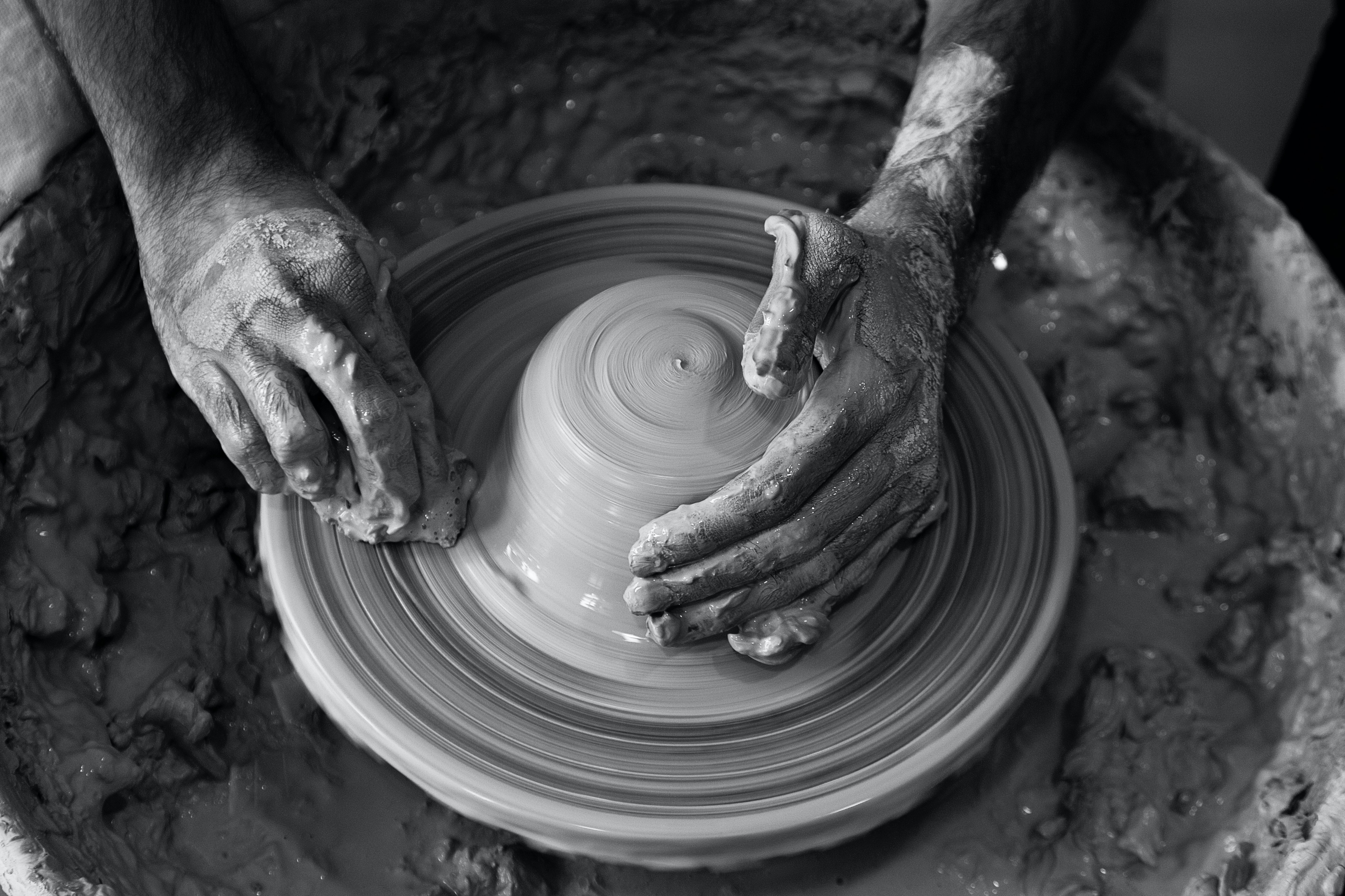 clay bowl
