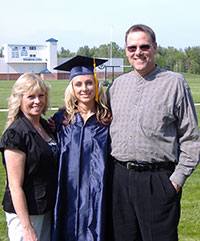 Jim Jones, Debbie and daughter Jodie