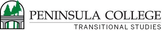 Peninsula College Transitional Srudies logo