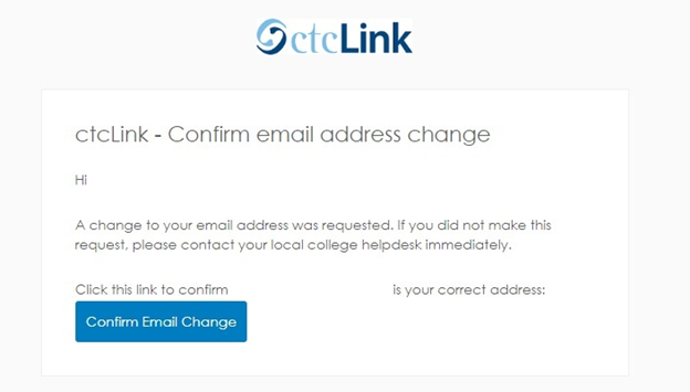 Confirm email change