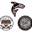 logos of Port Gamble S’Klallam Tribe, the Jamestown S’Klallam Tribe, Lower Elwha Klallam Tribe