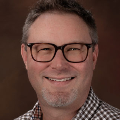 closeup of man with glasses