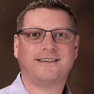 closeup of man with glasses
