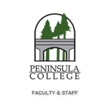 Peninsula College Faculty and Staff logo