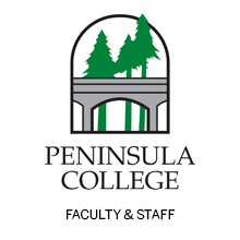 Peninsula College Faculty and Staff logo