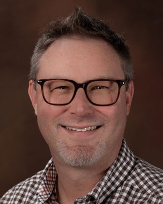 closeup of man with glasses